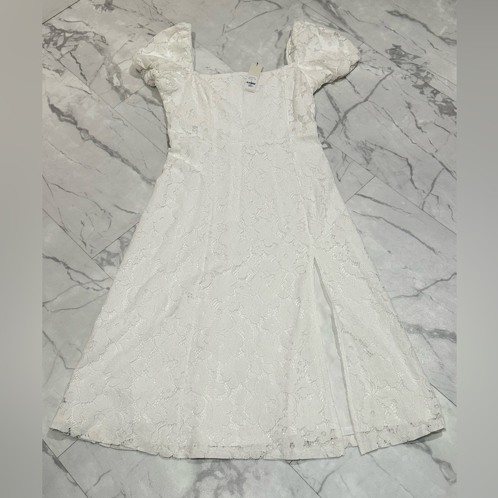Francesca’s White Dress